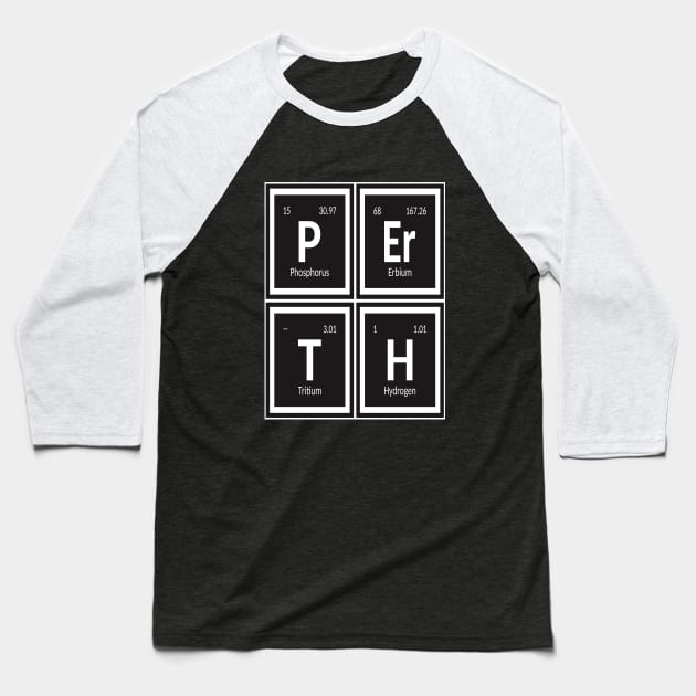 Perth Baseball T-Shirt by Maozva-DSGN